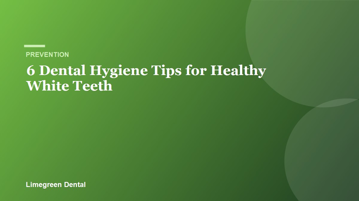 Dentist showing a patient good dental hygiene technique for healthy white teeth
