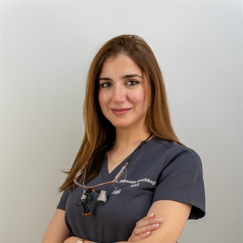 Dr. Dania, dentist at Limegreen Dental in Hamilton